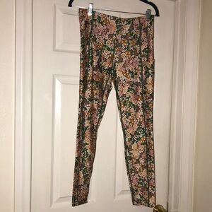 Kachel x Anthropologie Floral Print Women's Pants